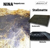 NINA Doppelcross B-Ware Gummimatte