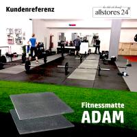 Indoor Fitnessmatte ADAM 20mm