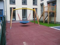 Fallschutzmatte GRETA 25mm rotbraun, C-Ware