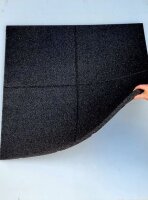 Fallschutzmatte GRETA 25mm schwarz C-Ware