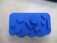 Formenpuzzle FIANA Farbe: Blau