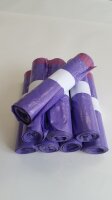 4x 10 Stk.Müllsack 60L Lavendel, 100% recycling