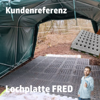 Lochplatte / Paddockplatte FRED