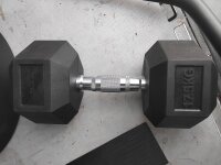 Allstores24 Hexhantel 17,5 Kg