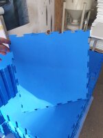 EVA Puzzlematte klein Blau