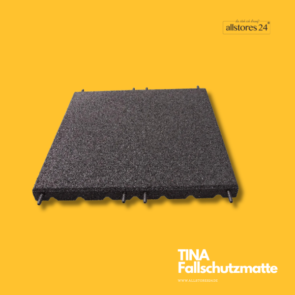 Fallschutzmatten TINA 45mm Schwarz