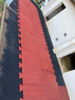 Verbundplatte "HILDEGARD" Rot